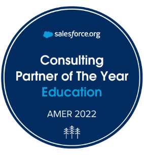 Salesforce Consulting Partner of the Year Education seal