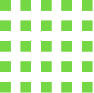 25 green squares in grid pattern