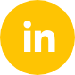 LinkedIn logo in yellow circle