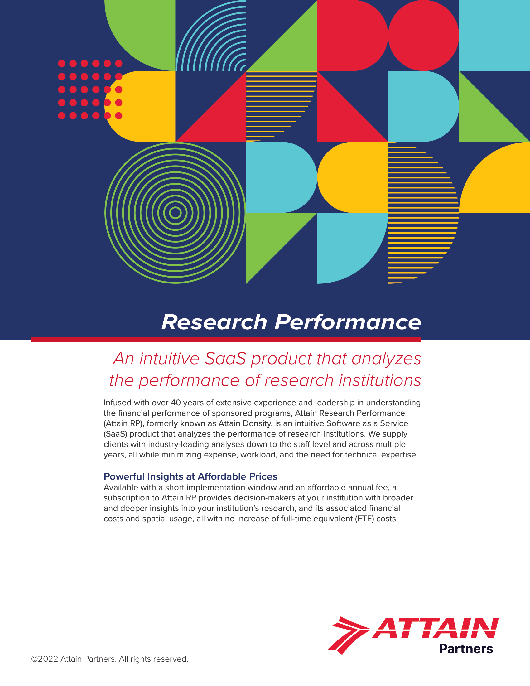 Attain Research Performance PDF cover