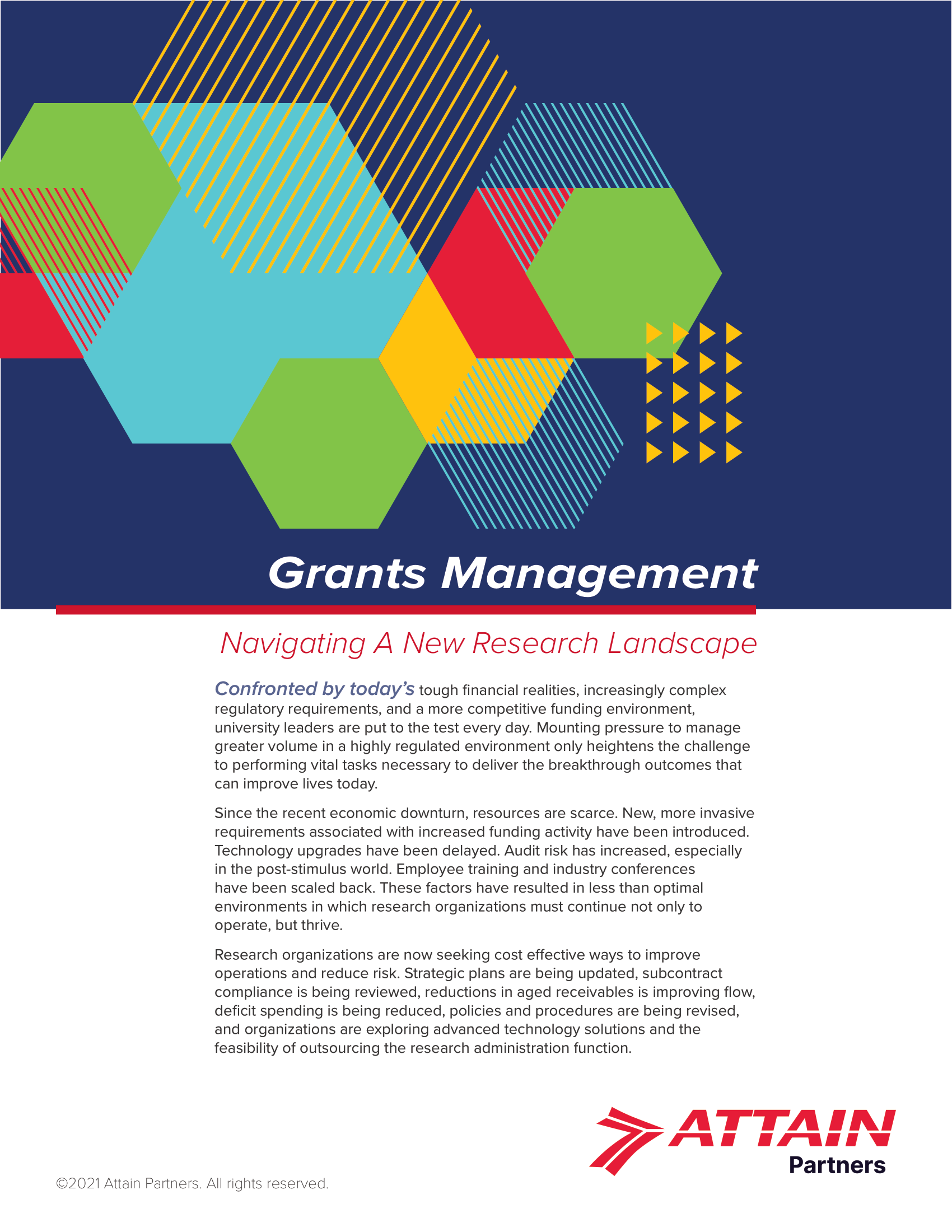Attain Grants Management PDF cover